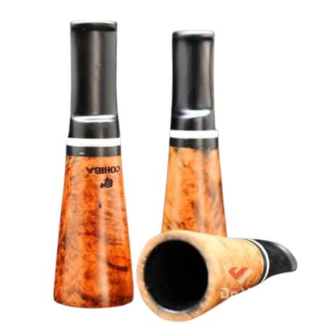 Tẩu Cigar Size 30-42 gỗ Thạch Nam cán sừng TN01