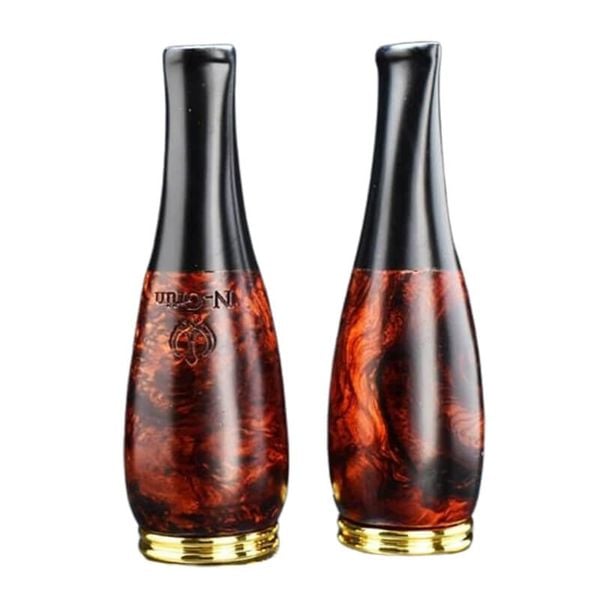 Tẩu Cigar N-Grun thân gỗ cán sừng Freesize TS10