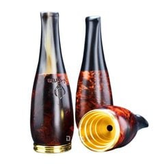 Tẩu Cigar N-Grun thân gỗ cán sừng Freesize TS10