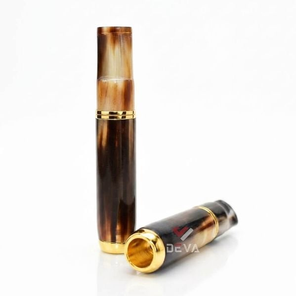 Tẩu gỗ các loại cán sừng cho xì gà mini TN05