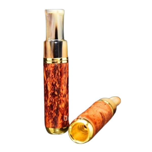 Tẩu gỗ các loại cán sừng cho xì gà mini TN05