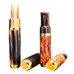 Tẩu gỗ các loại cán sừng cho xì gà mini TN05