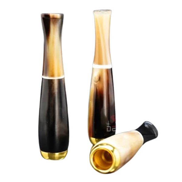 Tẩu size nhỏ 26-28 thân nối cán sừng TS26