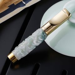 Tẩu lọc vệ sinh thân đá ngọc khắc hình rồng nổi Zobo ZB 358