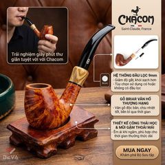 Tẩu Chacom gỗ thạch nam cao cấp Supreme