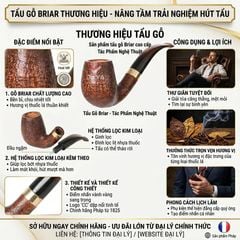 Tẩu thạch nam Chacom Churchill SB N851S