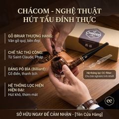 Mẫu tẩu gỗ thạch nam Chacom Club N168A