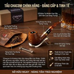 Tẩu gỗ thạch nam Chacom Churchill N42A