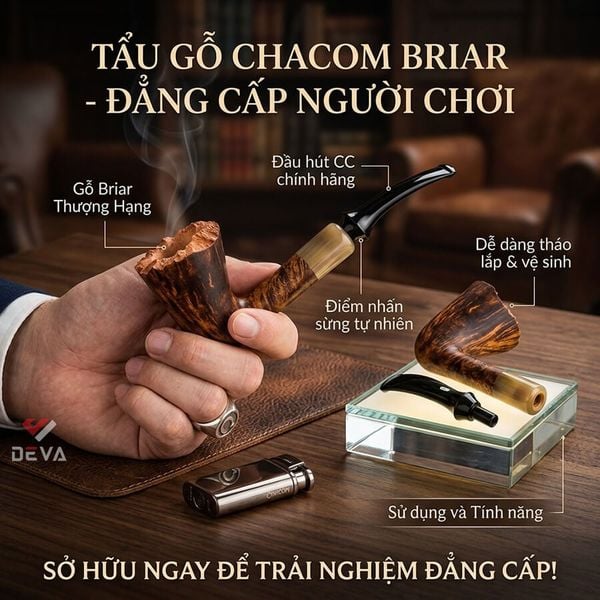 Mẫu CHACOM FLEUR cho người chơi sành điệu TGC01