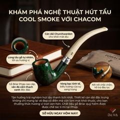 Tẫu gỗ thạch nam cán dài Chacom Mojito 40