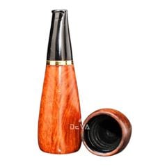 Tẩu gỗ thạch nam cán sừng Freesize TN07