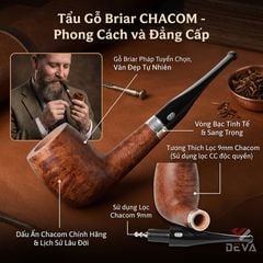 Tẩu gỗ Chacom Saint Claude N127A