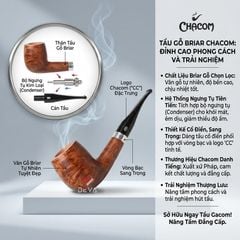 Tẩu gỗ Chacom Saint Claude N127A