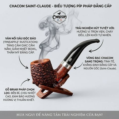 Tẩu Chacom Festival Rustic N41