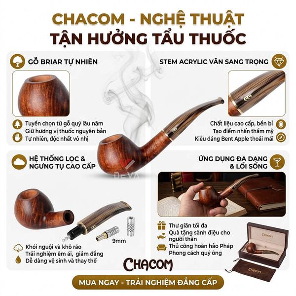 Tẩu chacom Savane N871D