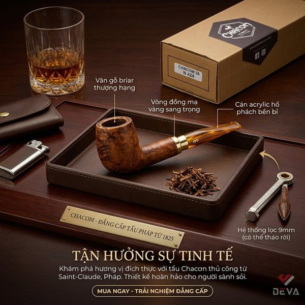Gỗ thạch nam chacom Skipper N703