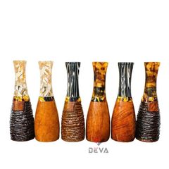 Tẩu Cigar gỗ thạch nam cán sừng nhiều size 40-58 TN03