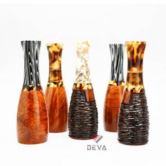 Tẩu Cigar gỗ thạch nam cán sừng nhiều size 40-58 TN03