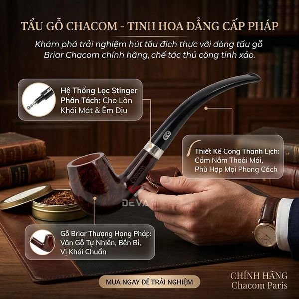 Tẩu Chacom Lizon 521