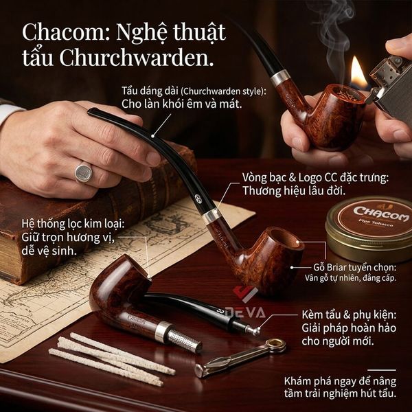 Tẩu Chacom Lizon 521