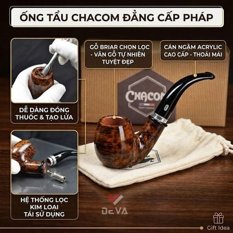 Gỗ thạch nam chính hãng Chacom 869