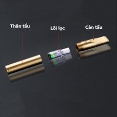 Tẩu Lọc Thuốc  Lõi  Bông Đa Năng ZB 363