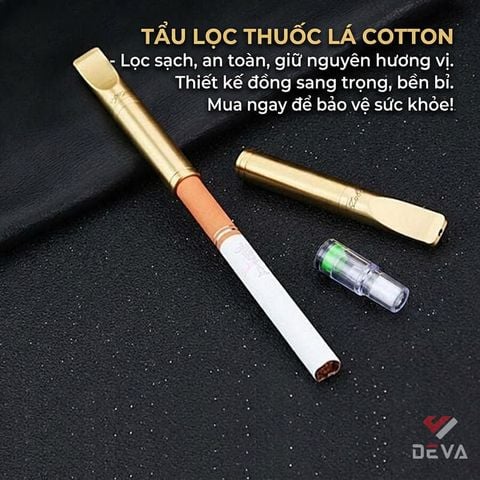 Tẩu Lọc Thuốc  Lõi  Bông Đa Năng ZB 363