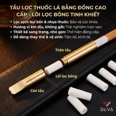 Tẩu Lọc Thuốc  Lõi  Bông Đa Năng ZB 363
