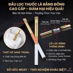 Tẩu Lọc Thuốc  Lõi  Bông Đa Năng ZB 363