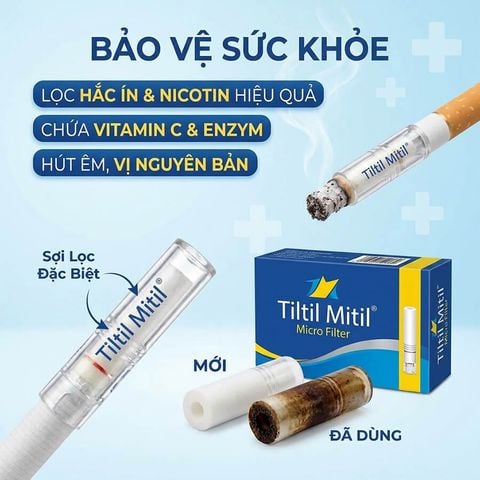 Tẩu lọc bông Nhật Tiltil mitil