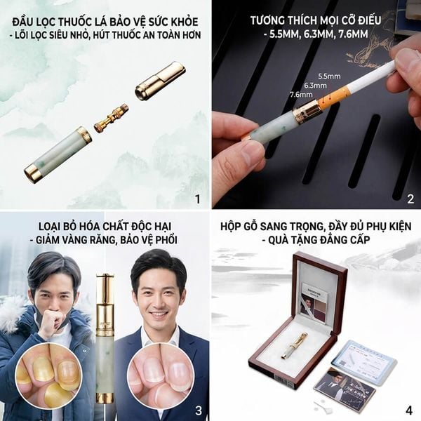 Tẩu đá dùng cho 3 cỡ thuốc Zobo ZB 371