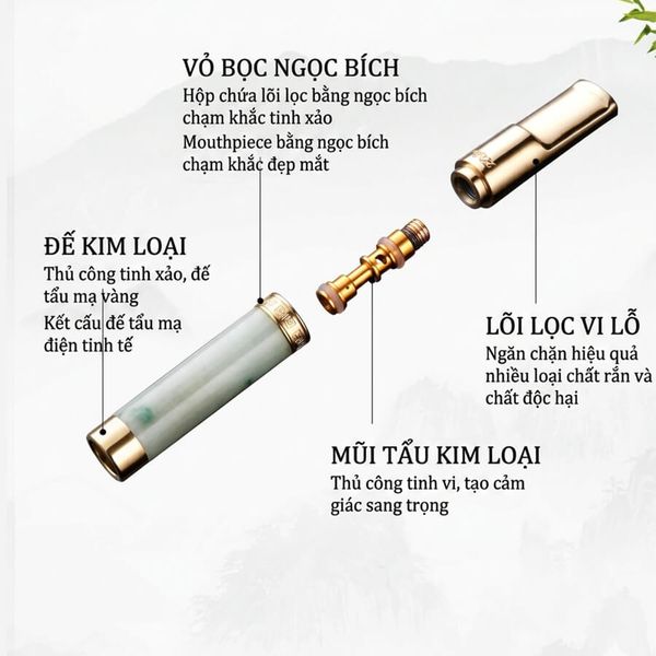 Tẩu đá dùng cho 3 cỡ thuốc Zobo ZB 371