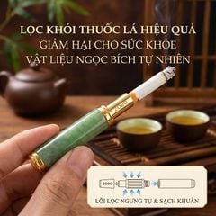 Tẩu đá ngọc toàn thân cho thuốc lớn Zobo ZB 237