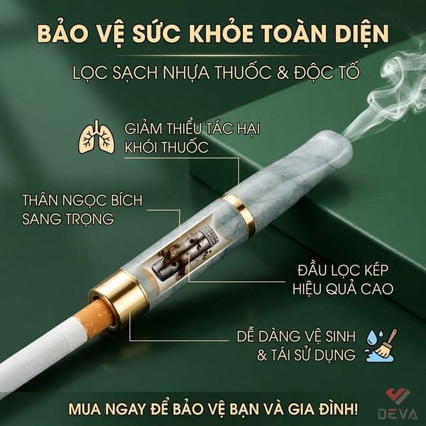 Tẩu đá ngọc vệ sinh dùng cho thuốc thường Zobo ZB 238
