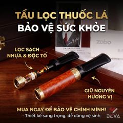 Tẩu lọc thuốc bằng gỗ Đàn Hương Zobo ZB 302