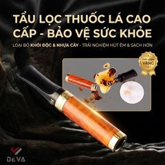 Tẩu lọc thuốc bằng gỗ Đàn Hương Zobo ZB 302