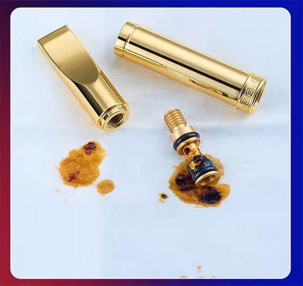 Tẩu lọc Wosda vòng đai hoa văn cho 4 size thuốc Series WSD-103