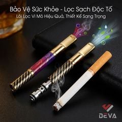 Tẩu lọc Wosda hoa văn cho 3 size thuốc Series WSD-102