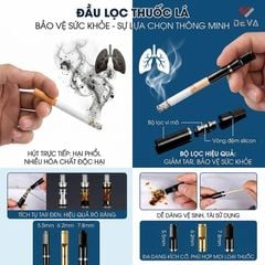 Tẩu lọc Wosda vỏ kim loại dùng cho nhiều size thuốc Series WSD-101
