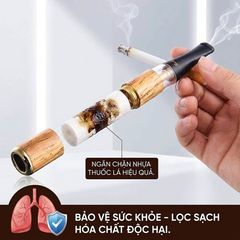 Tẩu lọc thuốc Zobo ZB vỏ gỗ 267