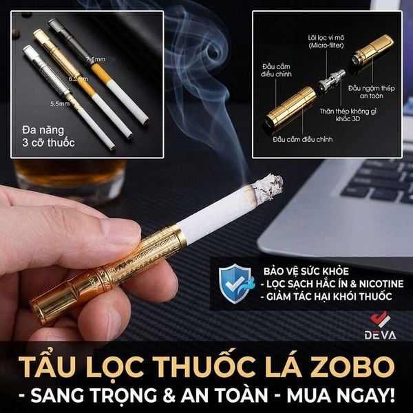 Tẩu kim loại vệ sinh dùng cho các cỡ thuốc ZB370