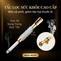 Tẩu lọc vệ sinh thân đá ngọc khắc hình rồng nổi Zobo ZB 358