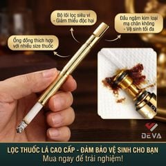 Tẩu lọc kim loại Zobo nhiều size thuốc kèm ống đựng ZB-482