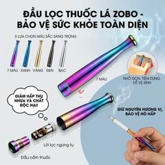Tẩu kim loại dùng cho thuốc lá nhỏ Zobo ZB 352