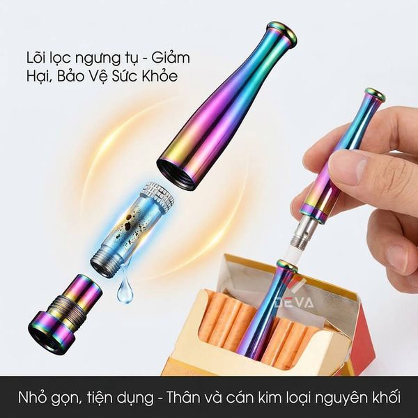 Tẩu kim loại dùng cho thuốc lá nhỏ Zobo ZB 352