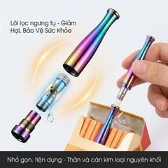 Tẩu kim loại dùng cho thuốc lá nhỏ Zobo ZB 352