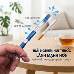 Tẩu thuốc lá kim loại Zobo lõi lọc vệ sinh 2 lớp ZB 332