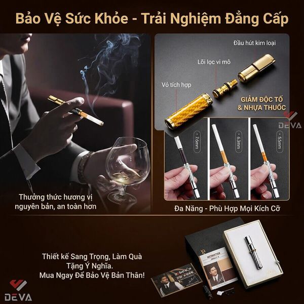 Tẩu lọc vệ sinh dùng cho các cỡ thuốc ZB-367