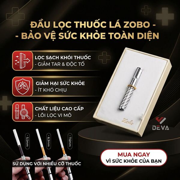 Tẩu lọc vệ sinh dùng cho các cỡ thuốc ZB-367
