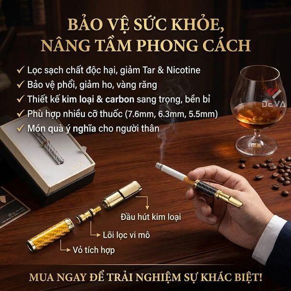 Tẩu lọc vệ sinh dùng cho các cỡ thuốc ZB-367